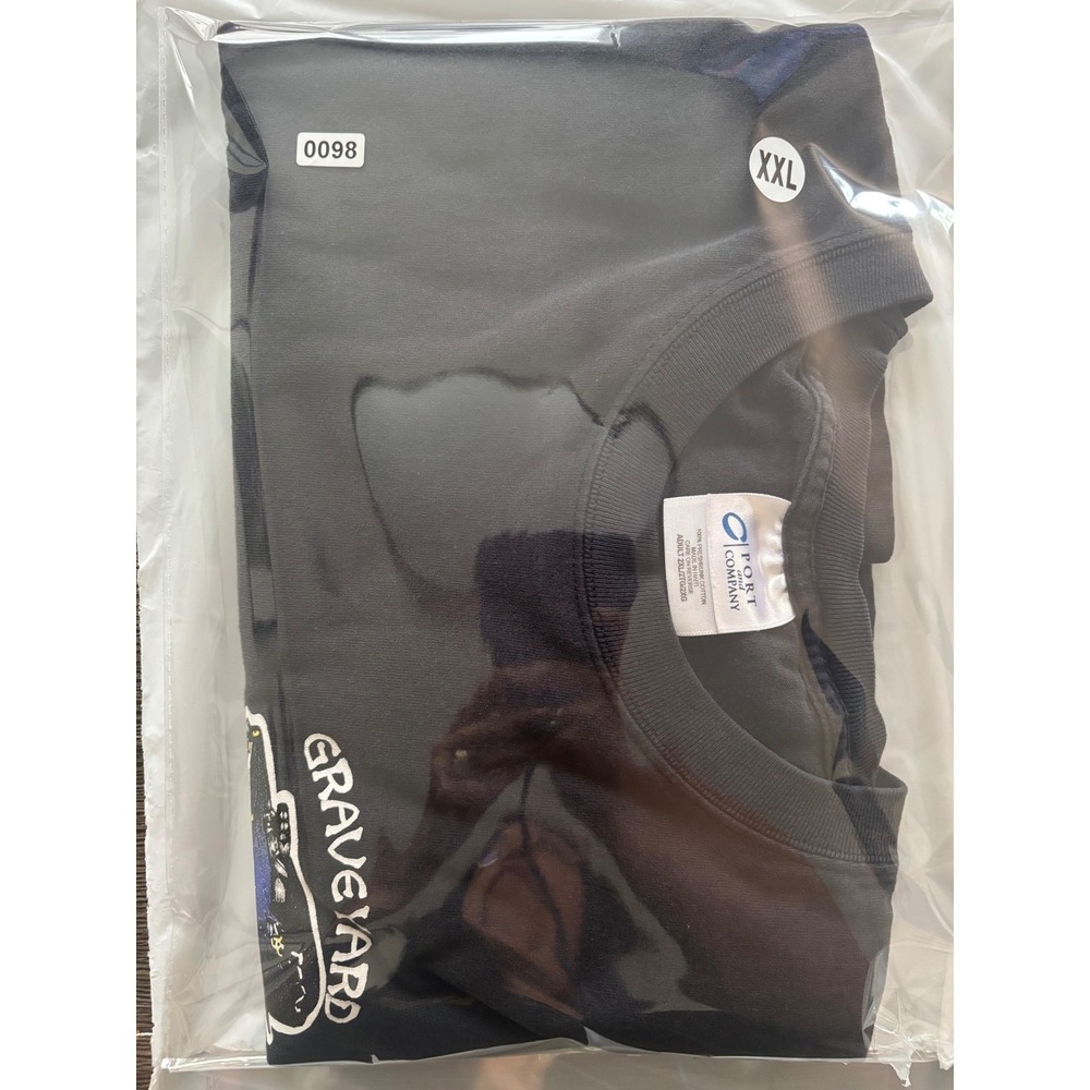 Graveyard Carz Port and Company Graphic T-Shirt Mens 2XL Black Mopar TV Show Tee - Picture 5 of 5